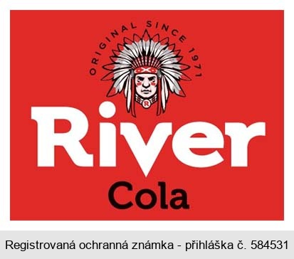 River Cola ORIGINAL SINCE 1971