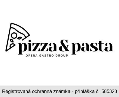 pizza & pasta  OPERA GASTRO GROUP