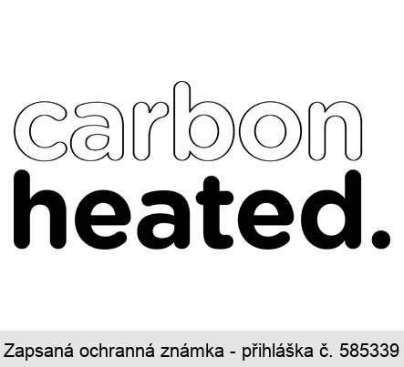 carbon heated.