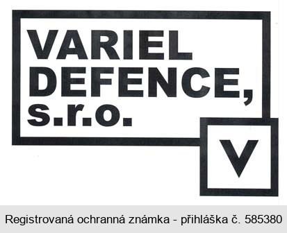 VARIEL DEFENCE, s.r.o. V