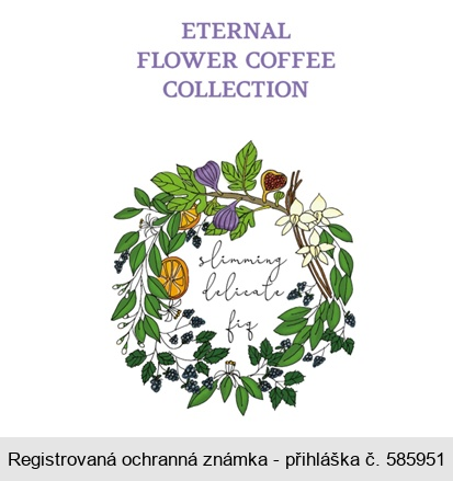 ETERNAL FLOWER COFFEE COLLECTION slimming delicate fig