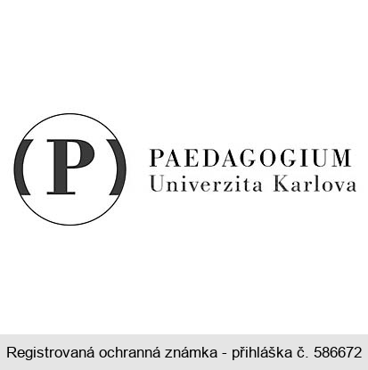 P PAEDAGOGIUM Univerzita Karlova