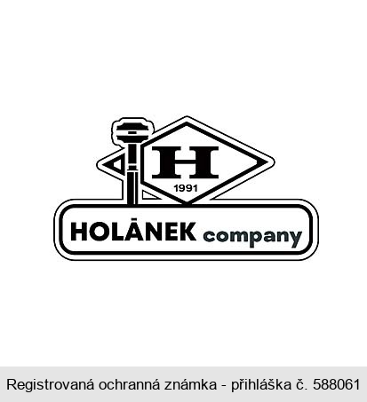 HOLÁNEK company H 1991