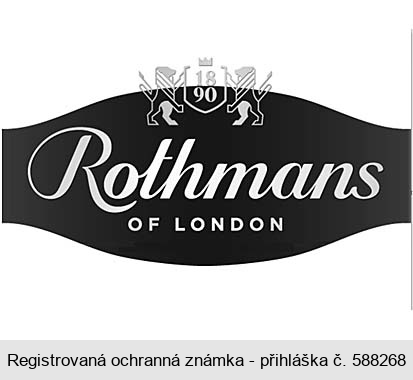 Rothmans OF LONDON 1890
