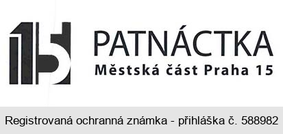 15 PATNÁCTKA Městská část Praha 15