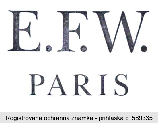 E.F.W. PARIS