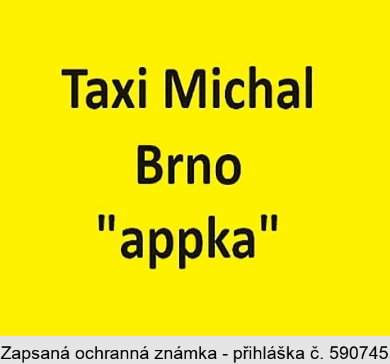 Taxi Michal Brno "appka"
