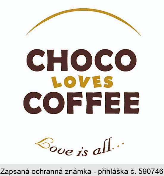 CHOCO LOVES COFFEE love is all...