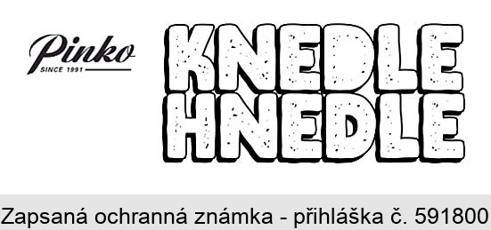 Pinko SINCE 1991 KNEDLE HNEDLE