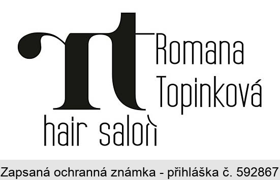 rt Romana Topinková hair salon