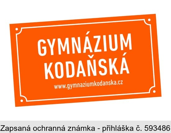 GYMNÁZIUM KODAŇSKÁ www.gymnaziumkodanska.cz