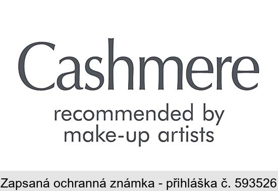 Cashmere recommended by make-up artists