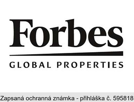 Forbes GLOBAL PROPERTIES