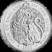 Stbrn mince 2 Oz Lion of England 2022 (Tudor Beasts)