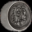 Exkluzivn stbrn mince 2 kg Dragon &amp; Tiger (Drak a Tygr) 2022 Antique High Relief