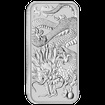 Stbrn mince 1 Oz Dragon 2022 Rectangular (Obdlnk)