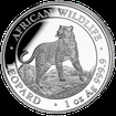 Stbrn mince Leopard 1 Oz 2022 (African Wildlife Series)