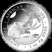 Stbrn mince 100 Schillings Elephant (Slon africk) 1 Oz 2023 (African Wildlife Series)