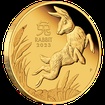 Lunrn srie III. - zlat mince Year of the Rabbit (Rok krlka) 1/10 Oz 2023 PROOF