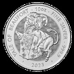 Stbrn mince 10 Oz Yale of Beaufort 2023 (Tudor Beasts)