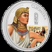 Stbrn mince 1 Oz Cleopatra 2023 Women in History (3.) Color PROOF