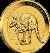 Zlat mince 15 AUD Australian Kangaroo (Klokan rud) 1/10 Oz 2011