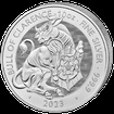 Stbrn mince 10 Oz Bull of Clarence 2023 (Tudor Beasts)