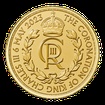 Zlatá mince 10 Pounds Royal Cypher 1/10 Oz 2023 - Král Karel III. - Korunovace (King Charles III. Coronation)