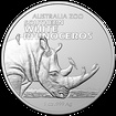 Stbrn mince Southern White Rhinoceros (Nosoroec tuponos jin) 1 Oz 2023 (Australia ZOO) - (4.)