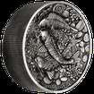 Exkluzivn stbrn mince 2 kg Koi Fish (Kapr Koi) 2023 Antique High Relief