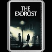 Stbrn mince 1 Oz Exorcist Poster (Vymta bla - 50. vro) Color PROOF