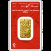 Investiční zlato - zlatý slitek 10g Argor Heraeus SA Year of the Dragon (Rok draka) 2024 Limited Edition