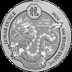 Stbrn mince Rwanda Lunar Year of the Dragon (Rok draka) 1 Oz 2024