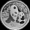 Stbrn mince 10 Yuan China Panda 30g 2024
