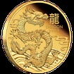 Lunrn srie III. - zlat mince Year of the Dragon (Rok draka) 1 Oz 2024 PROOF