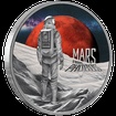 Stbrn mince Mars from Phobos 1 Oz 2024 Color PROOF