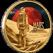 Exkluzivn zlat mince Mars from Phobos 1 Oz 2024 Color PROOF