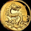 Lunrn srie III. - zlat mince Year of the Dragon (Rok draka) 1 Oz 2024 High Relief PROOF