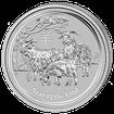 Lunrn srie II. - stbrn mince 1 AUD Year of the Goat (Rok kozy) 1 Oz 2015