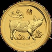 Lunrn srie II. - zlat mince 15 AUD Year of the Pig (Rok vepe) 1/10 Oz 2019