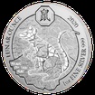 Stbrn mince Rwanda Lunar Year of the Rat (Rok krysy) 1 Oz 2020