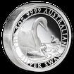 Stbrn mince 5 Oz Australian Swan (Labu ern) 2019 High Relief PROOF