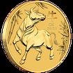 Lunární série III. - zlatá mince Year of the Ox (Rok buvola) 1/4 Oz 2021