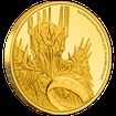 Exkluzivn zlat mince Sauron 1/4 Oz 2021 (Lord of the Rings) PROOF - (1.)