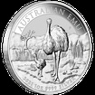 Stbrn mince 1 Oz Australian Emu 2021