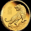 Lunrn srie III. - zlat mince Year of the Tiger (Rok tygra) 1/10 Oz 2022 PROOF