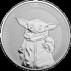 Stbrn mince Grogu- Baby Yoda 1 Oz 2021 (Star Wars)