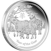 Stbrn mince Rok Kozy 10 oz