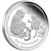 Stříbrná mince Rok Opice 1/2 oz