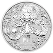 Stbrn mince Rok Draka 1 oz